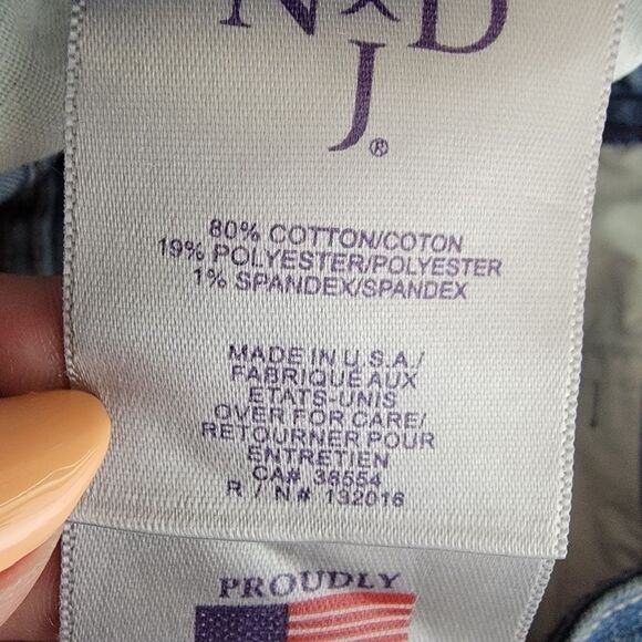 Nydj bootcut denim jeans size 12 - Picture 7 of 7